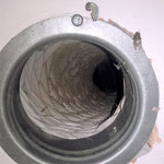 用于HRV浴室提取的柔性管道有大量污染.