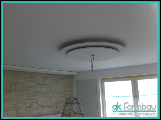 Indirekte Beleuchtung / Lichtvouten - Gipskarton Formteile für