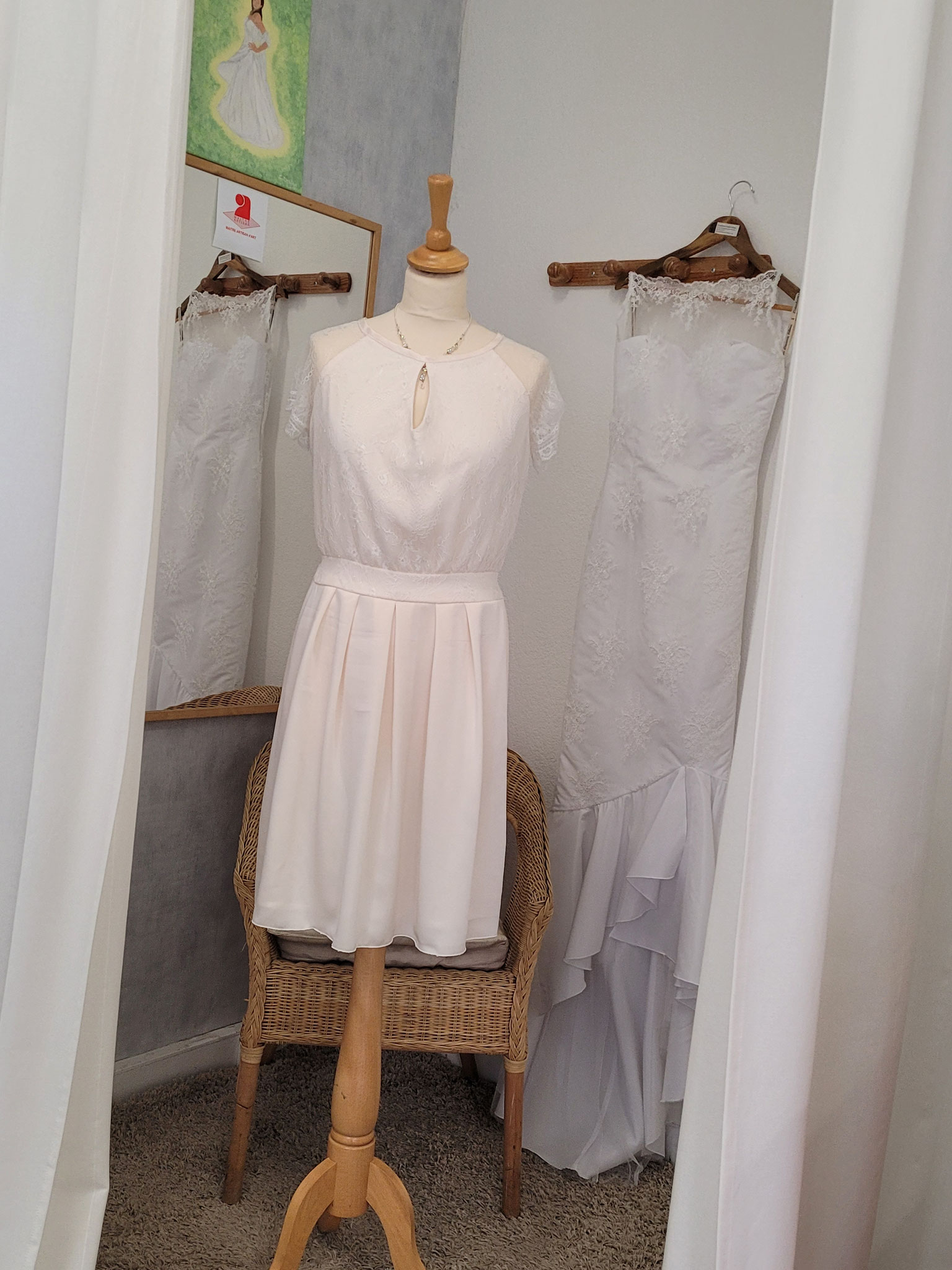 Robe de mariée Nude Créations Laurie Elma