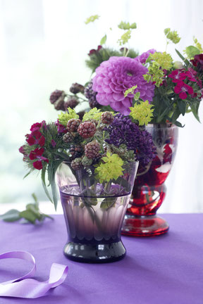 Blumen, Dekoidee, kreativ, diy, do it yourself, wohnidee