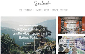 Soulmush.de, Lifetravellerz Lieblingsblogs, Surfblog, luigiontour