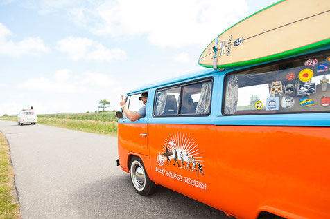 Mit dem VW Bus auf Reisen gehen