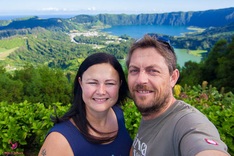 Lifetravellerz am Sete Cidades auf der Azoreninsel Sao Miguel