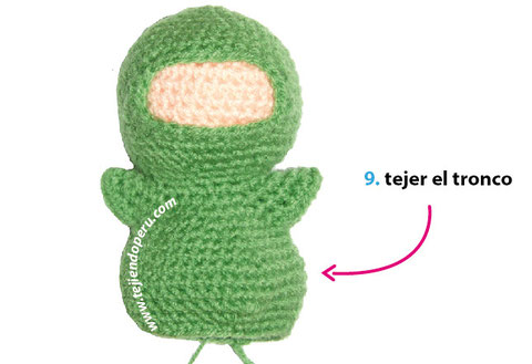 Tutoriel: Ninja amigurumi (crochet)