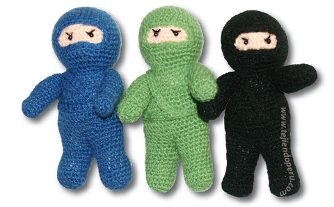 Tutoriel: Ninja amigurumi (crochet)