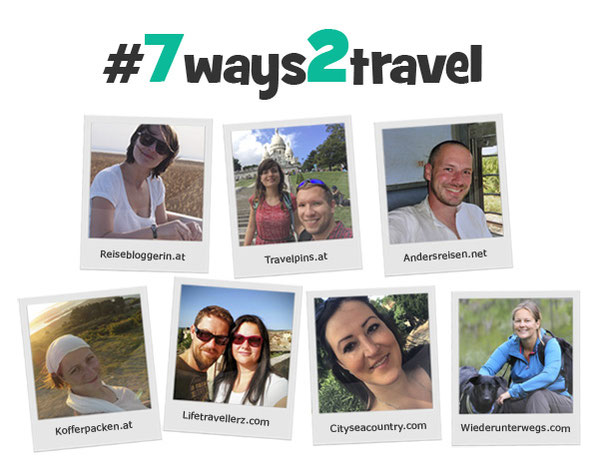 Die Blogger von #7ways2travel