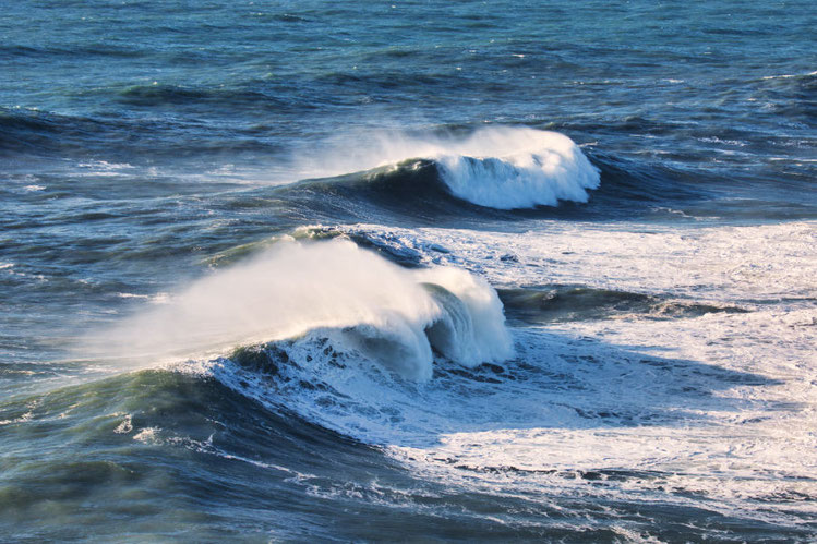 Die Wellen in Nazare