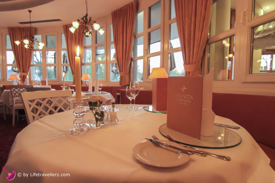 Restaurant in der VilaVita Pannonia