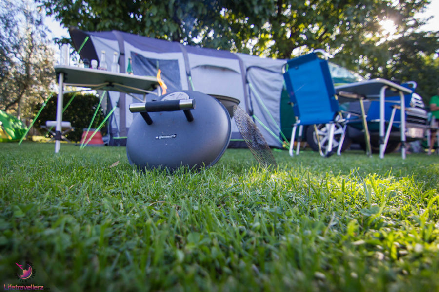 Beim Campen mit dem Campervan