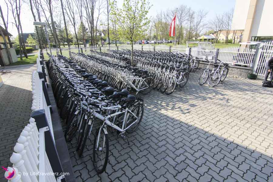 Radfahren in der VilaVita Pannonia im Burgenland