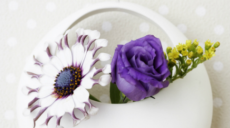 Blumen, Dekoidee, kreativ, diy, do it yourself, wohnidee