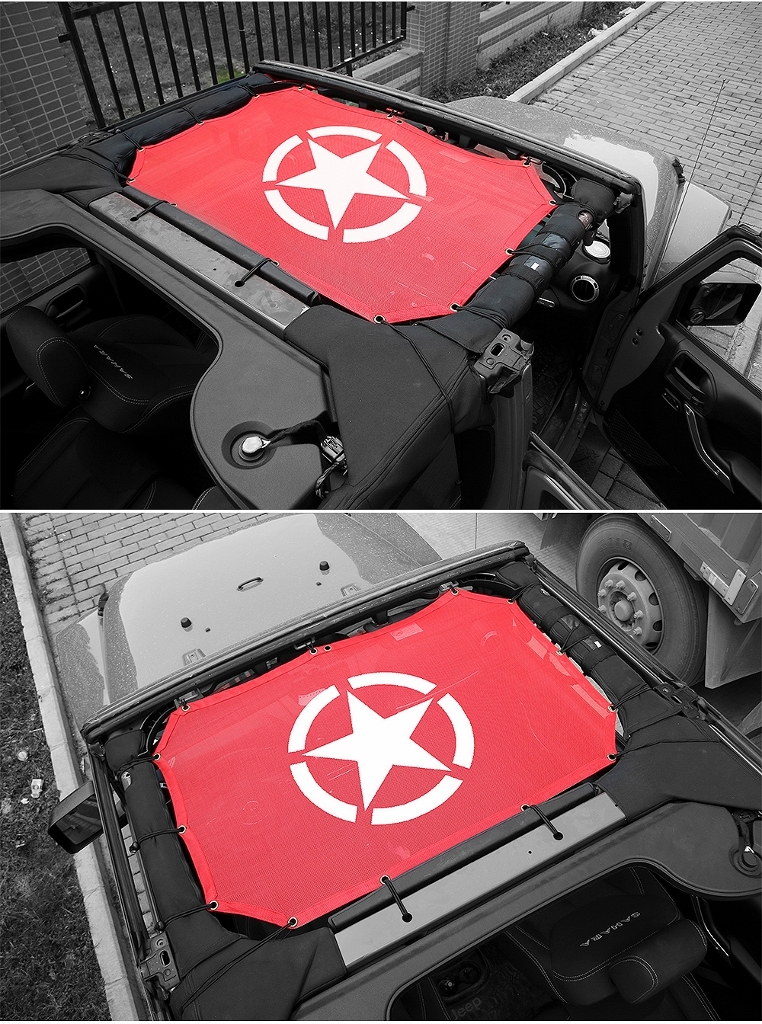 Bikini Pour Jeep Wrangler JK 2 Portes Capote Pour Cabriolet Et Cache Roue De Secours 4x4