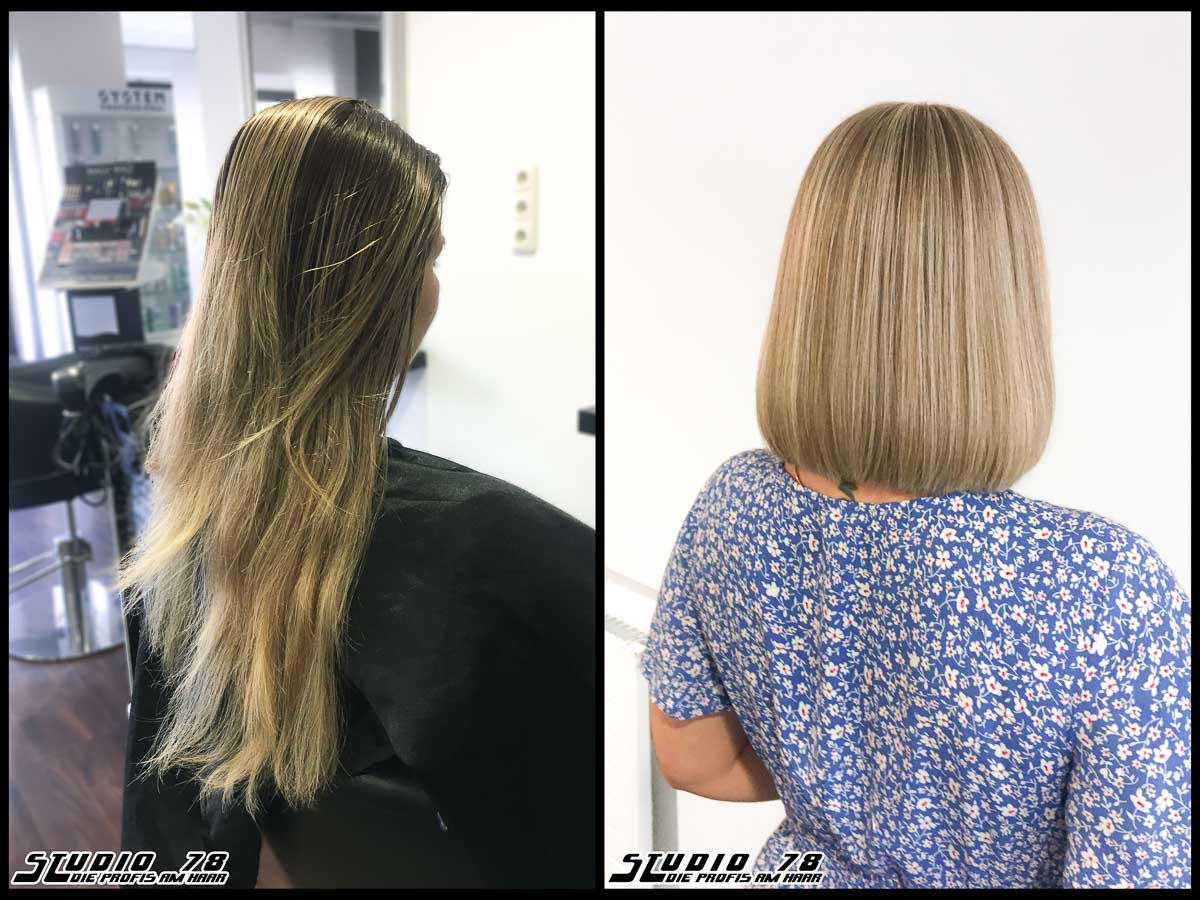 Nude Blonde Long Bob Studio