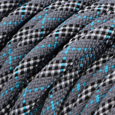 Tartan Grau & Blau (PPM) - Ø 10 mm