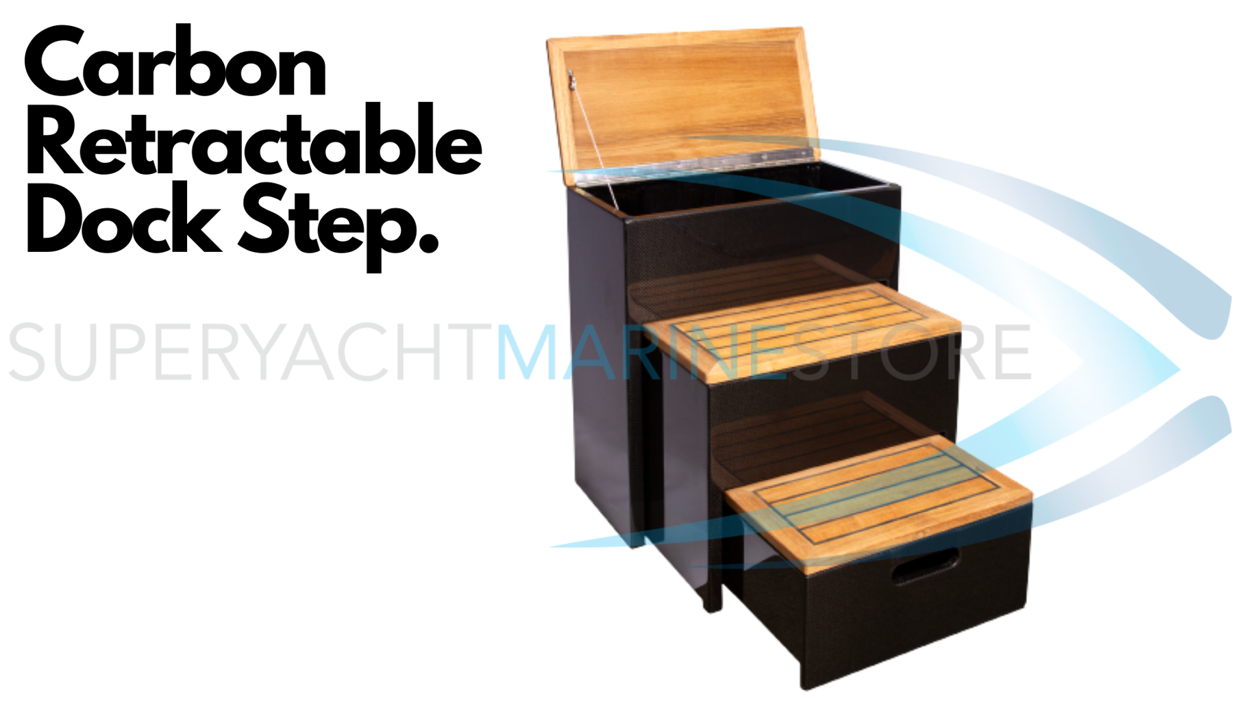 Retractable dock steps