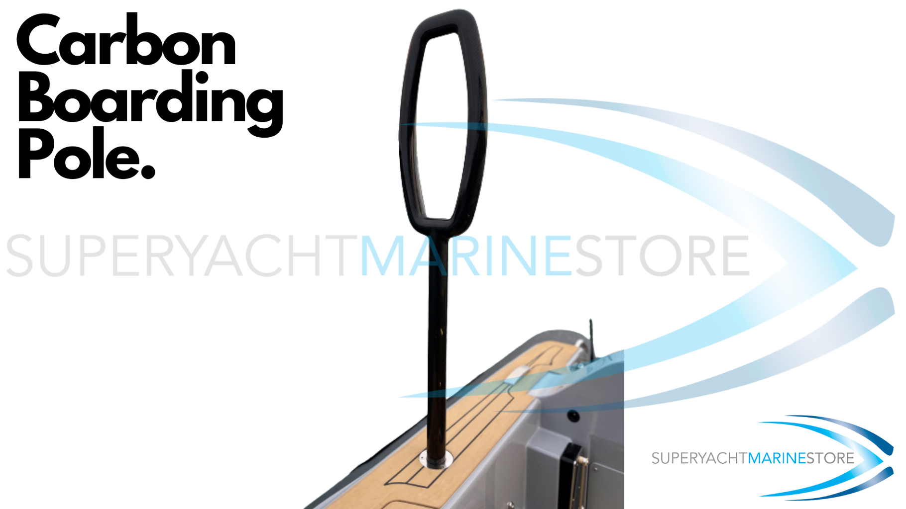 Carbon boarding pole