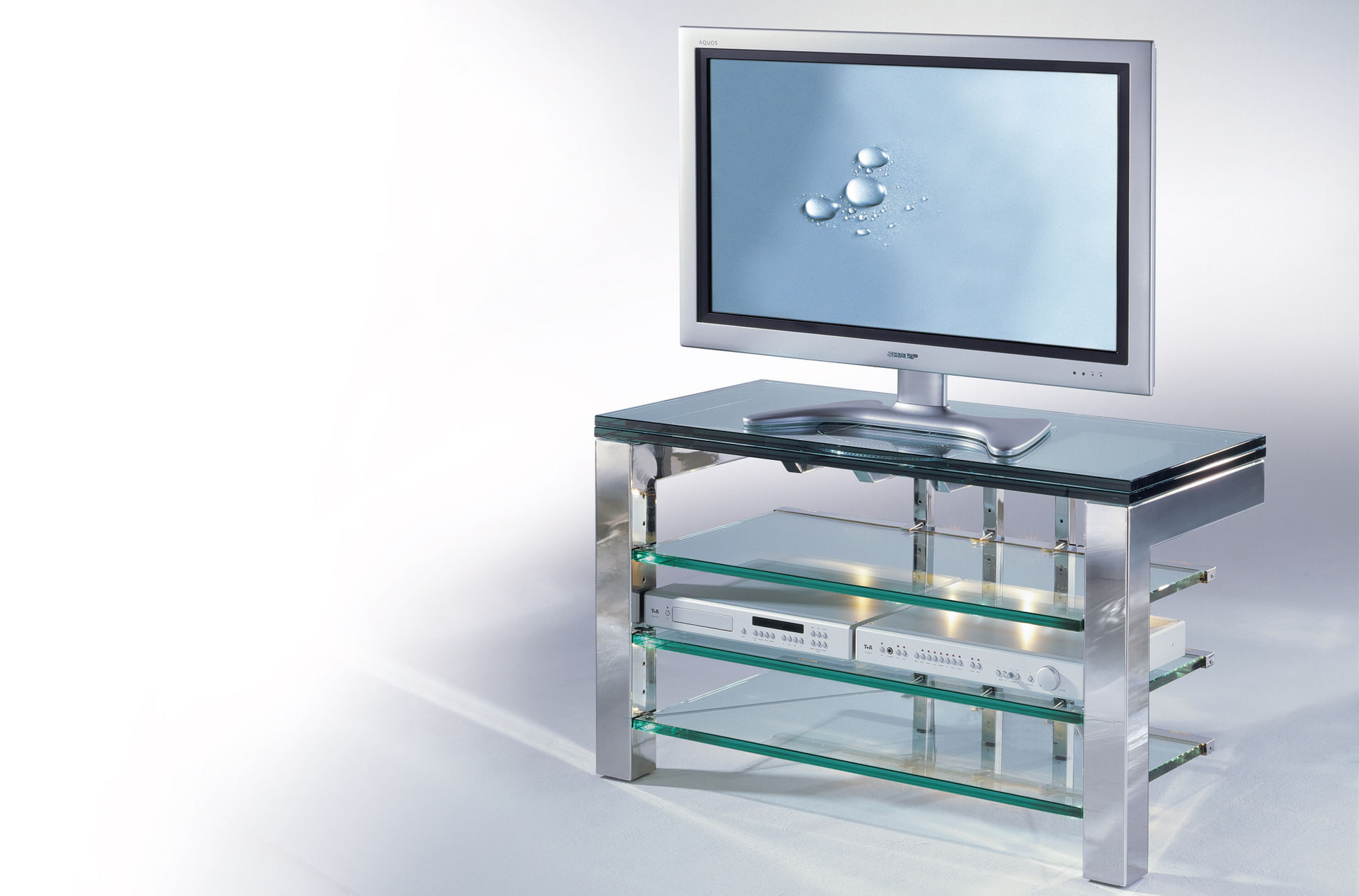 Стеклянная Полка Под Телевизор Купить