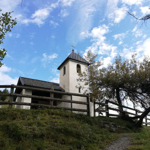 Small mountain chapel in Tux