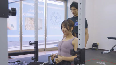 SCK-GYMの公式サイト掲載トレーニング風景