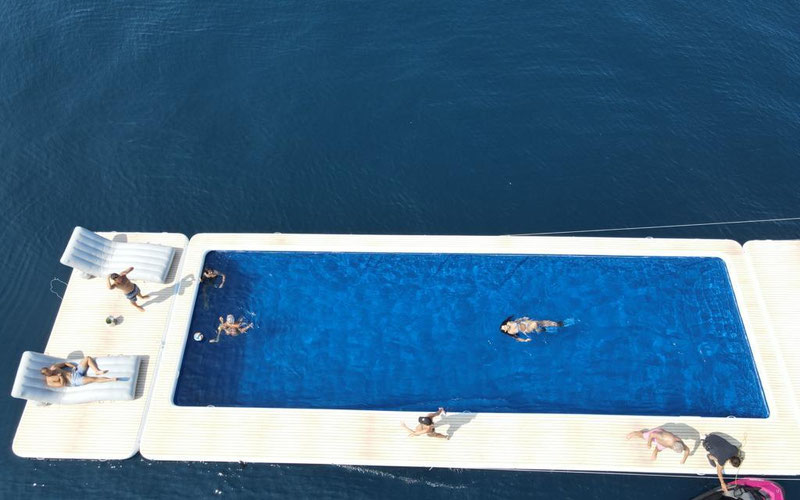 Custom Sea Pool by Superyacht Inflatables