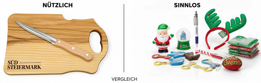 Mitarbeitergeschenke mit Logo aus heimischem Holz für Firmen in Österreich