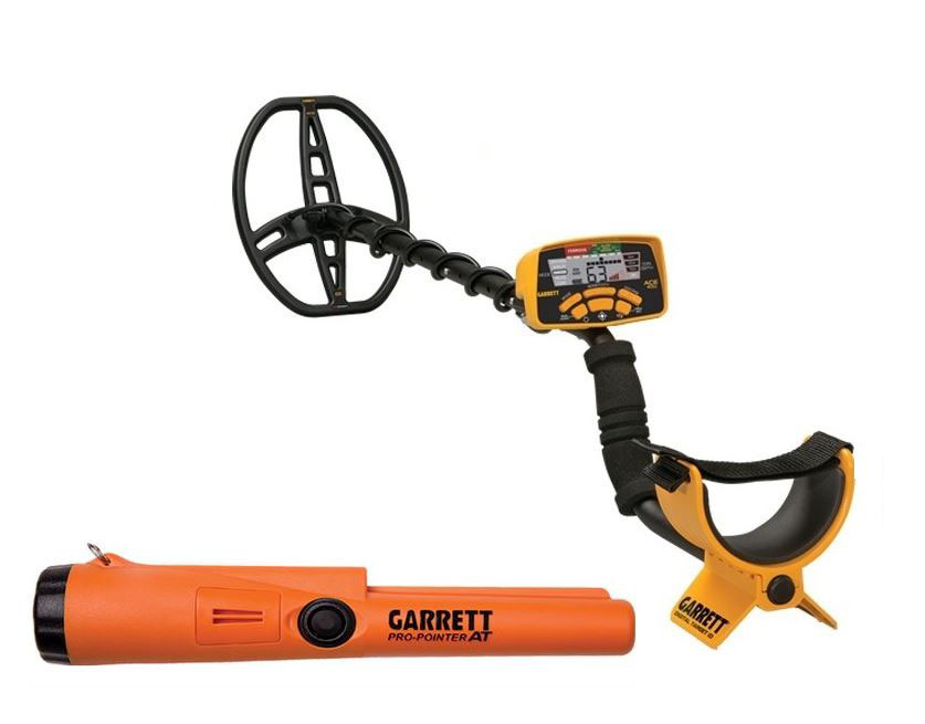 Garrett ACE 400i  Metalldetektor + Pro Pointer AT