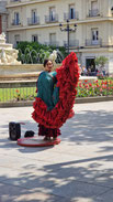 Flamencotänzerin.