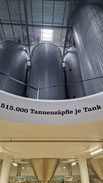 Lagertank mit jeder Menge Bier.