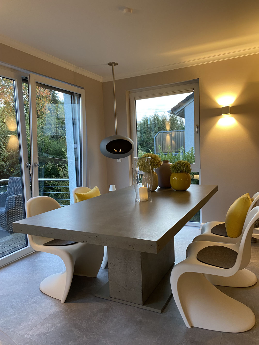 Esstisch Beton Betonesstisch