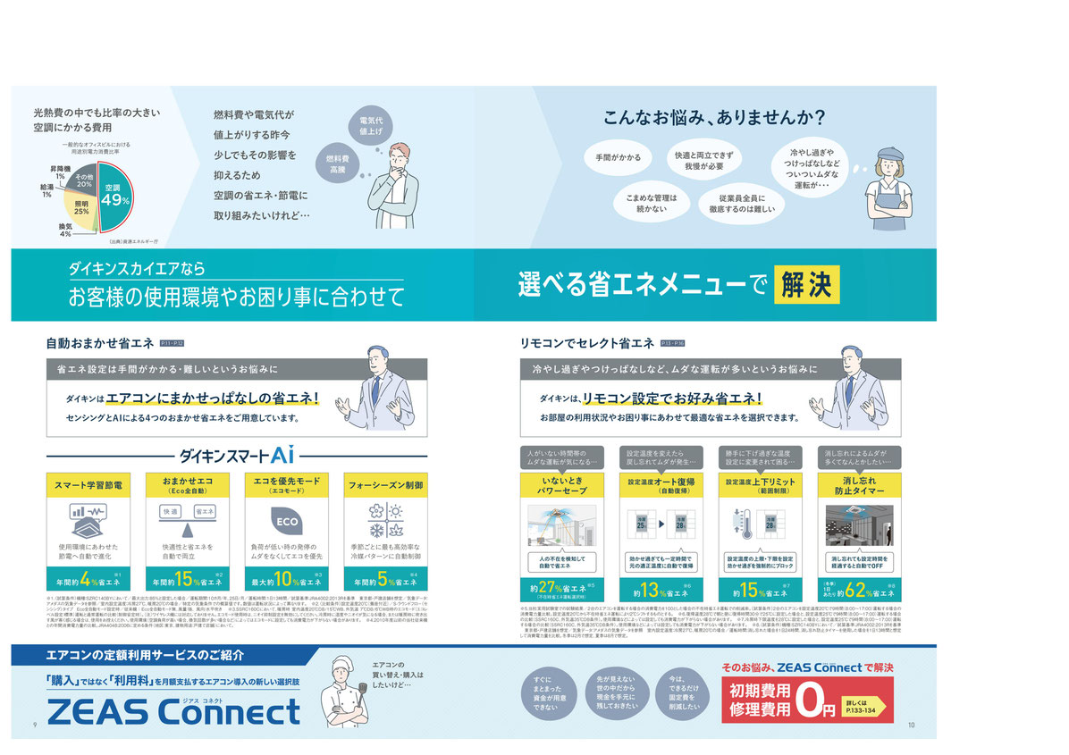 ダイキン製業務用エアコン「スカイエア」カタログ２