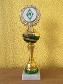 Pokal des Werder-Grundschul-Cups 2022