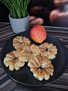 Apfel-Blätterteig-Blumen Großer Ofenzauberer Stoneware Pampered Chef