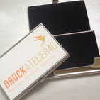 Druckatelier46 Mülchi - Visitenkarten-Box mit Foto oder Logo