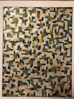0226 40x50 cm Mischtechnik auf Leinen