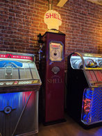 Deko Tankstelle Diner Hot Rod Garage Mohawk Indianer Western Saloon