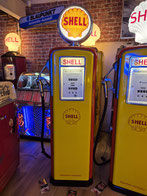 Mobil Gas Tankstelle Hot Rod Vintage 50`s Style Diner Furniture