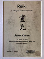 Mein Name ist Janet Kneisel und ich biete folgendes in meiner Praxis an: Quantenheilung, PsychK® und Reiki 