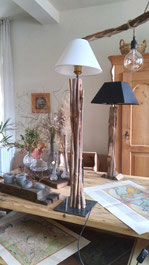Tischlampe, H=95cm, Astbündelung (2.01 extern)