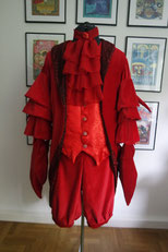 Sebastian, rote Krabbe, gijinka, Kostüm, Cosplay, Theater, Musical, Dinner Show