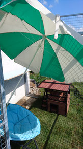 Un jardin individuel double au calme à la campagne entre Annecy et Genève