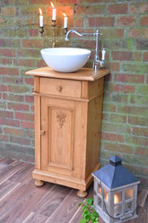 Massivholz-Badmöbel - Land & Liebe Badmöbel Landhaus