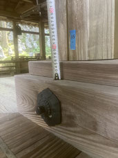 １１５ｍｍ下がり　　　　（正面左側）