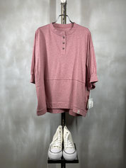 無地切替えカットソー 【特別価格】 14,300円→3,980円(税込) 【日本製】