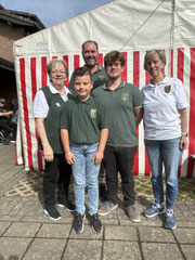 v. l. Johanna Pol, Jona Pol, Roland Kranz, Jonas Schimmel und Klara Lensing