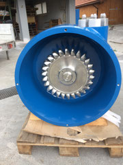 Peltonturbine Sigrist AG Turbinenbau