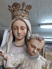 Vierge et Enfant, fin XIXème-début XXème siècle, prop. privée