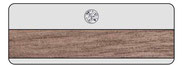 Ringbreite 7mm | Silberrand 3mm | Holz 3,3mm | Brilliant mit 0,015cr. ~1,5mm