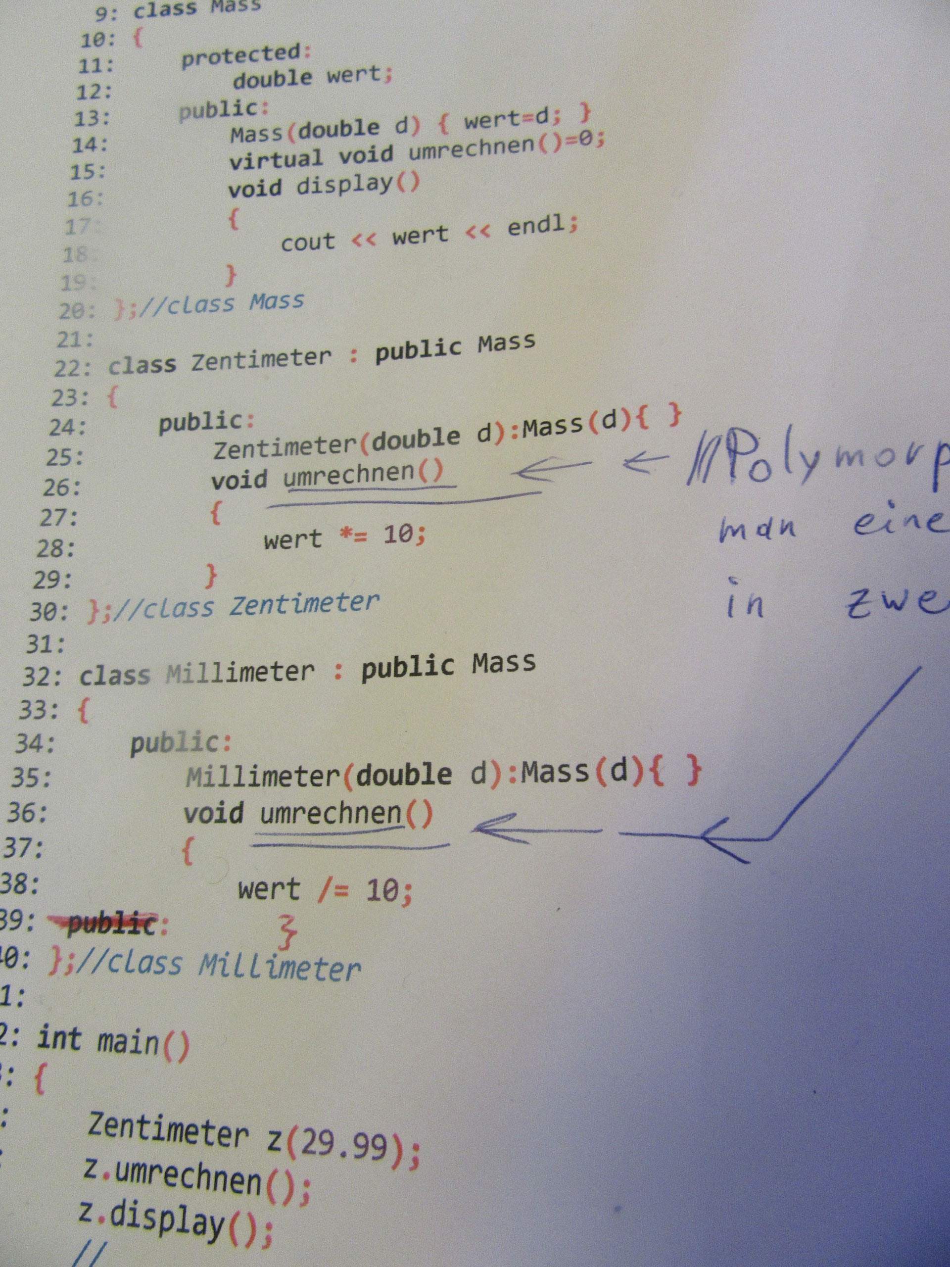 Vererbung in C++ Notebook, Laptop, PC