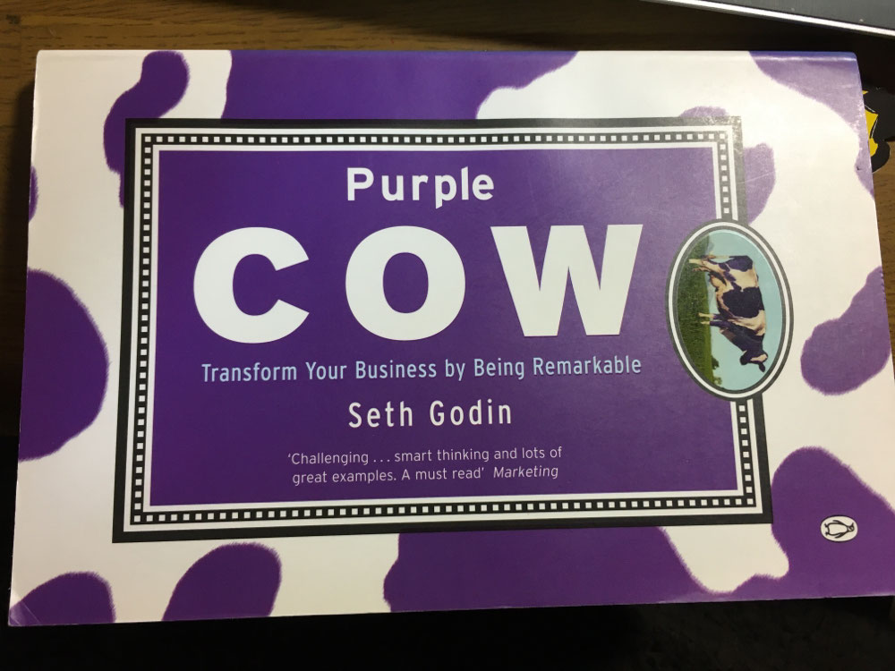 Purple Cow By Seth Godin No 0 紫の牛 を売れ 英語専門塾selfplace セルフプレイス Purple Cow By Seth Godin No 0 紫の牛 を売れ 英語専門塾selfplace セルフプレイス
