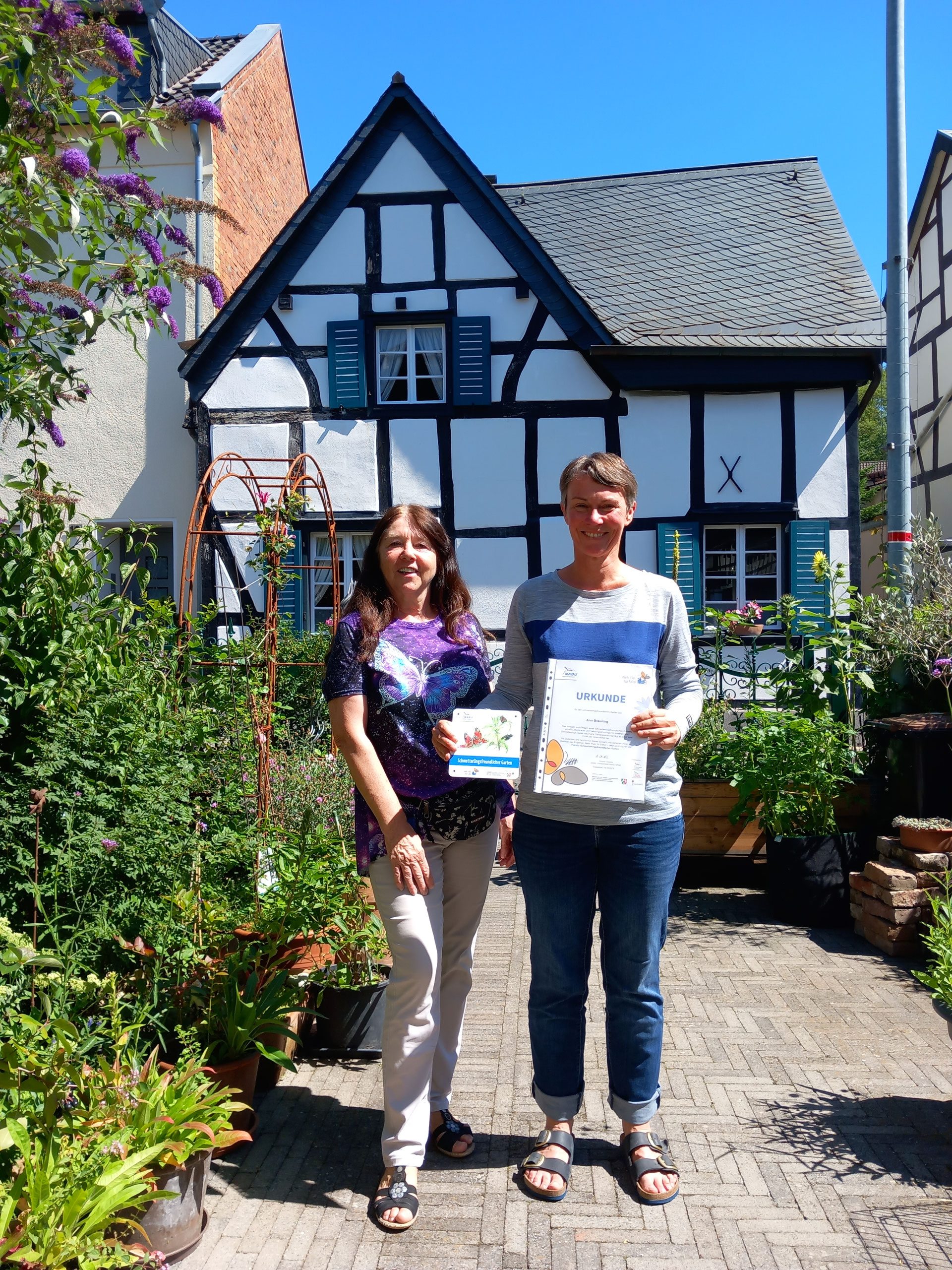 Schmetterlingsfreundlicher Garten NABU RheinSieg
